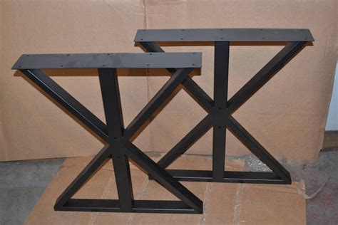 box steel table frame|steel frame table legs factory.